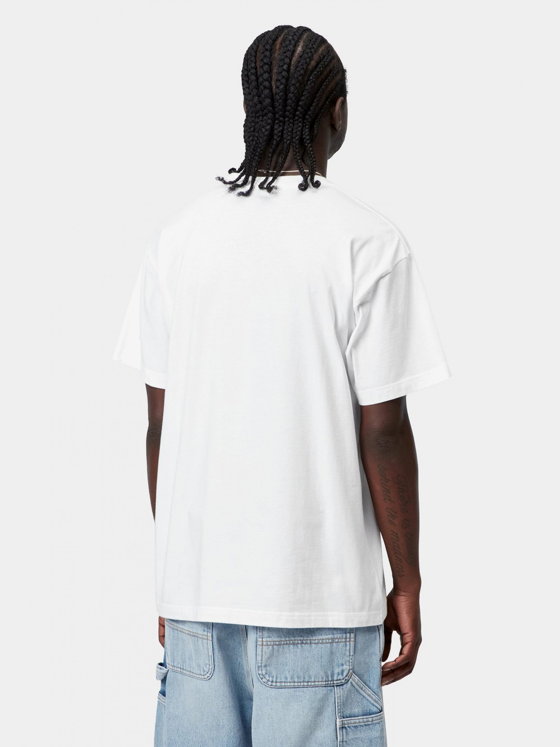 Carhartt WIP Cloud Script White T-shirt