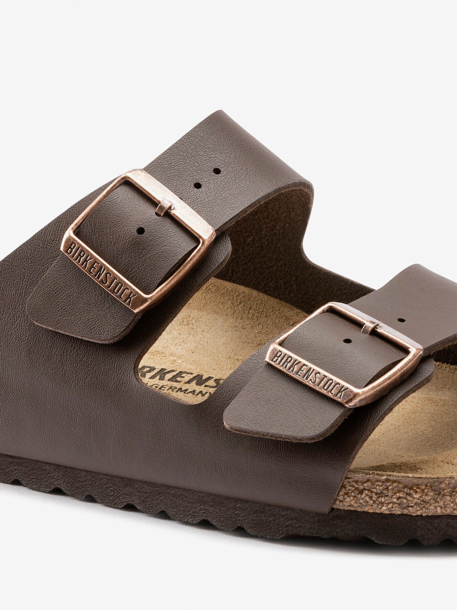Chinelos Birkenstock Arizona Birko-Flor Castanhos