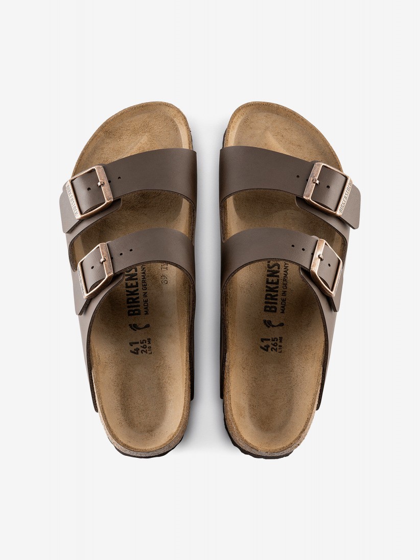 Chinelos Birkenstock Arizona Birko-Flor Castanhos