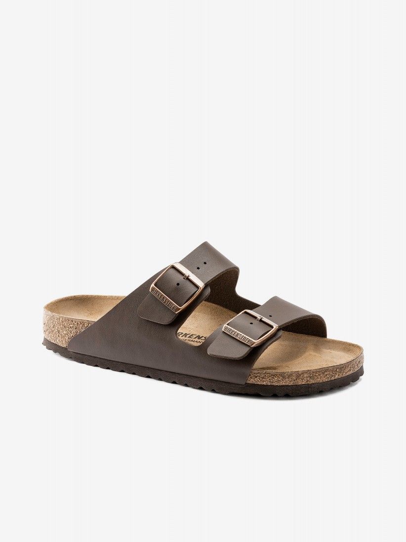 Chinelos Birkenstock Arizona Birko-Flor Castanhos