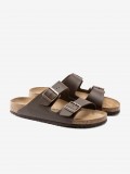Chinelos Birkenstock Arizona Birko-Flor Castanhos