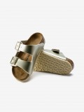 Chanclas Birkenstock Arizona Birko-Flor Kids Doradas