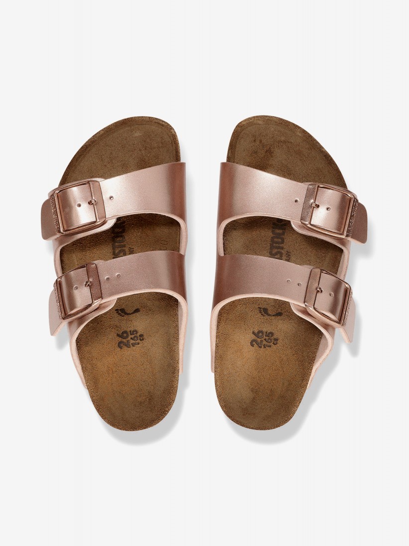 Chanclas Birkenstock Arizona Birko-Flor Kids Oro Rosa