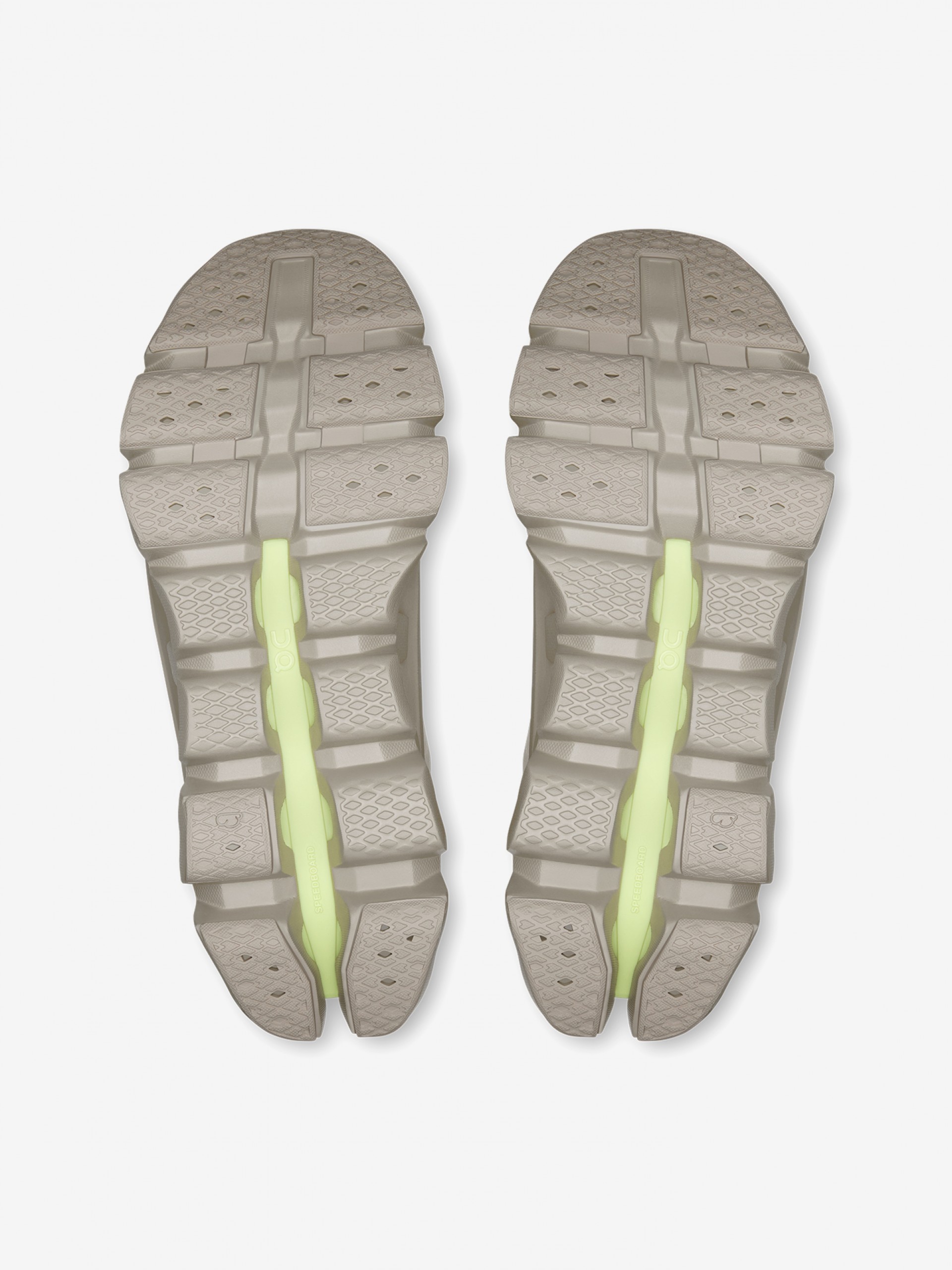 On Running Cloudswift Amp Beige and Grey W Sneakers