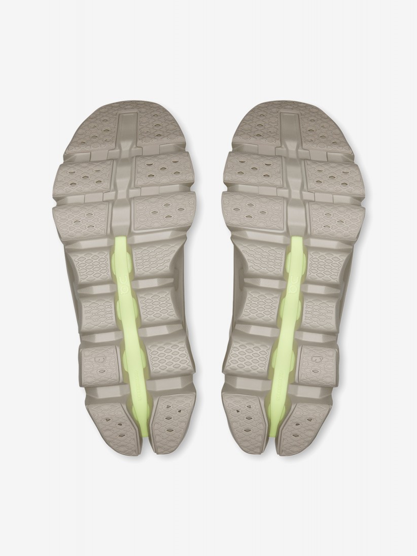 Zapatillas On Running Cloudswift Amp Beige y Grises W