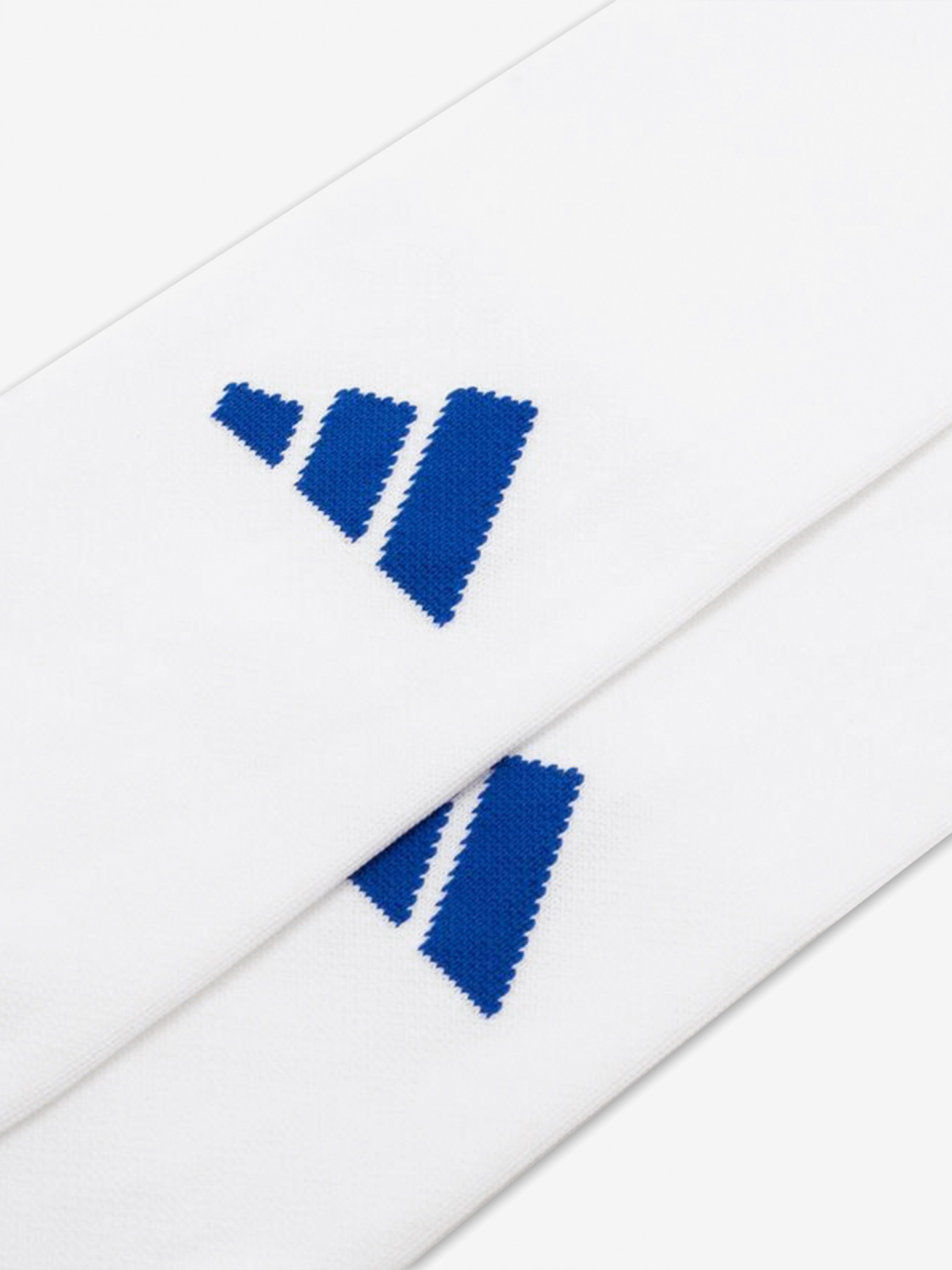 Adidas Team Sleeve 23 White and Blue Football Socks