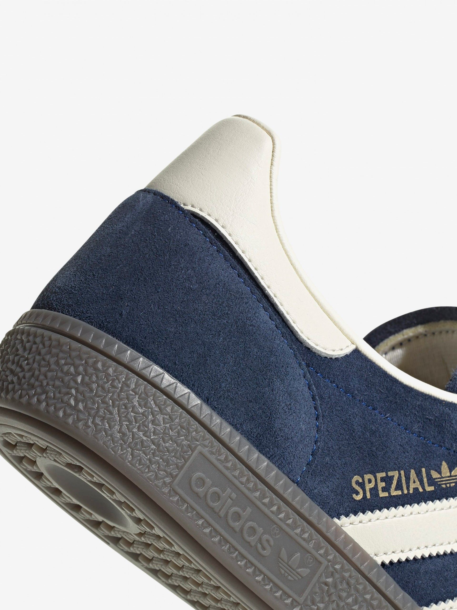 Adidas Handball Spezial Blue and Beige Sneakers