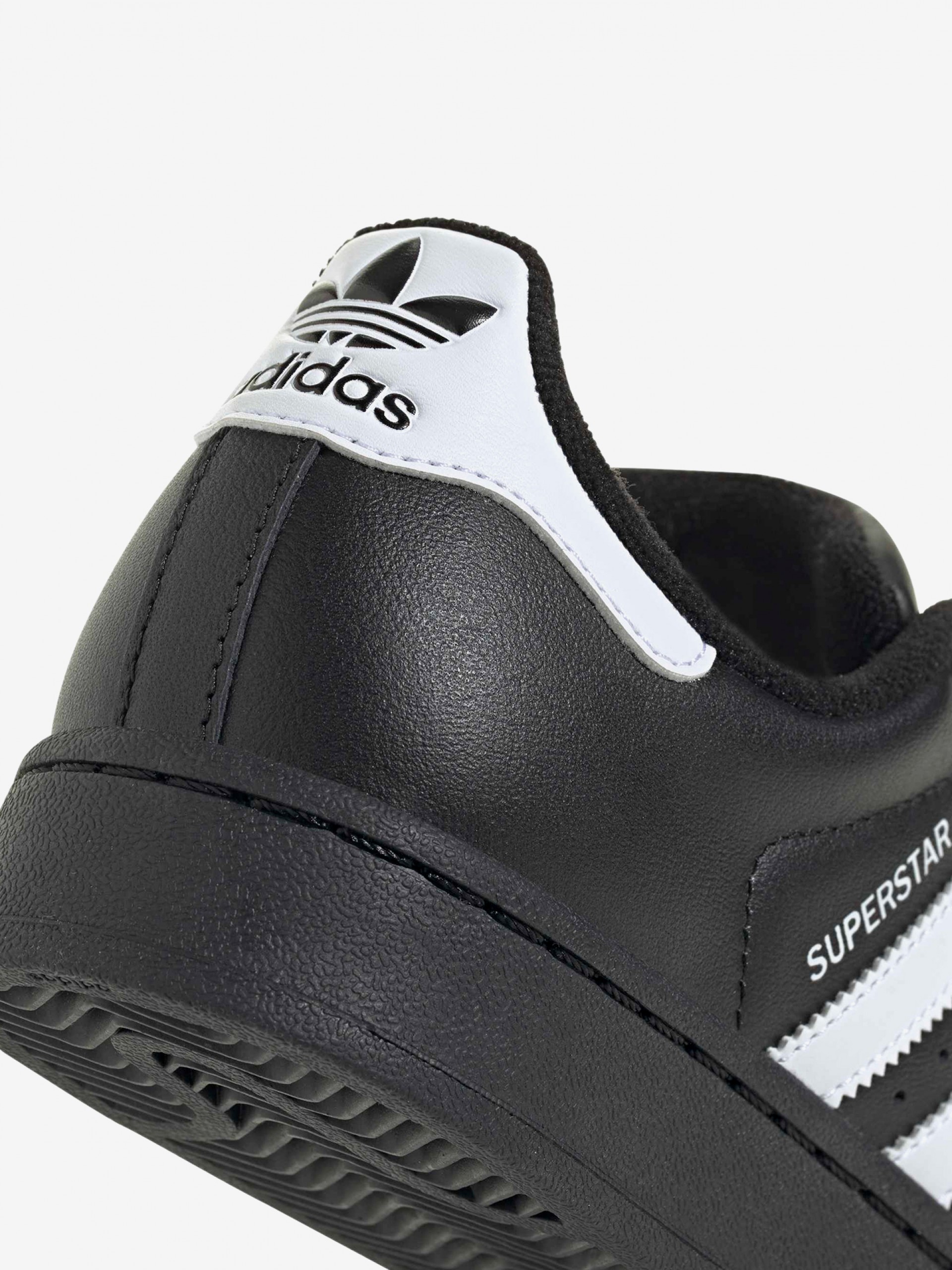 Adidas Superstar II J Black and White Sneakers