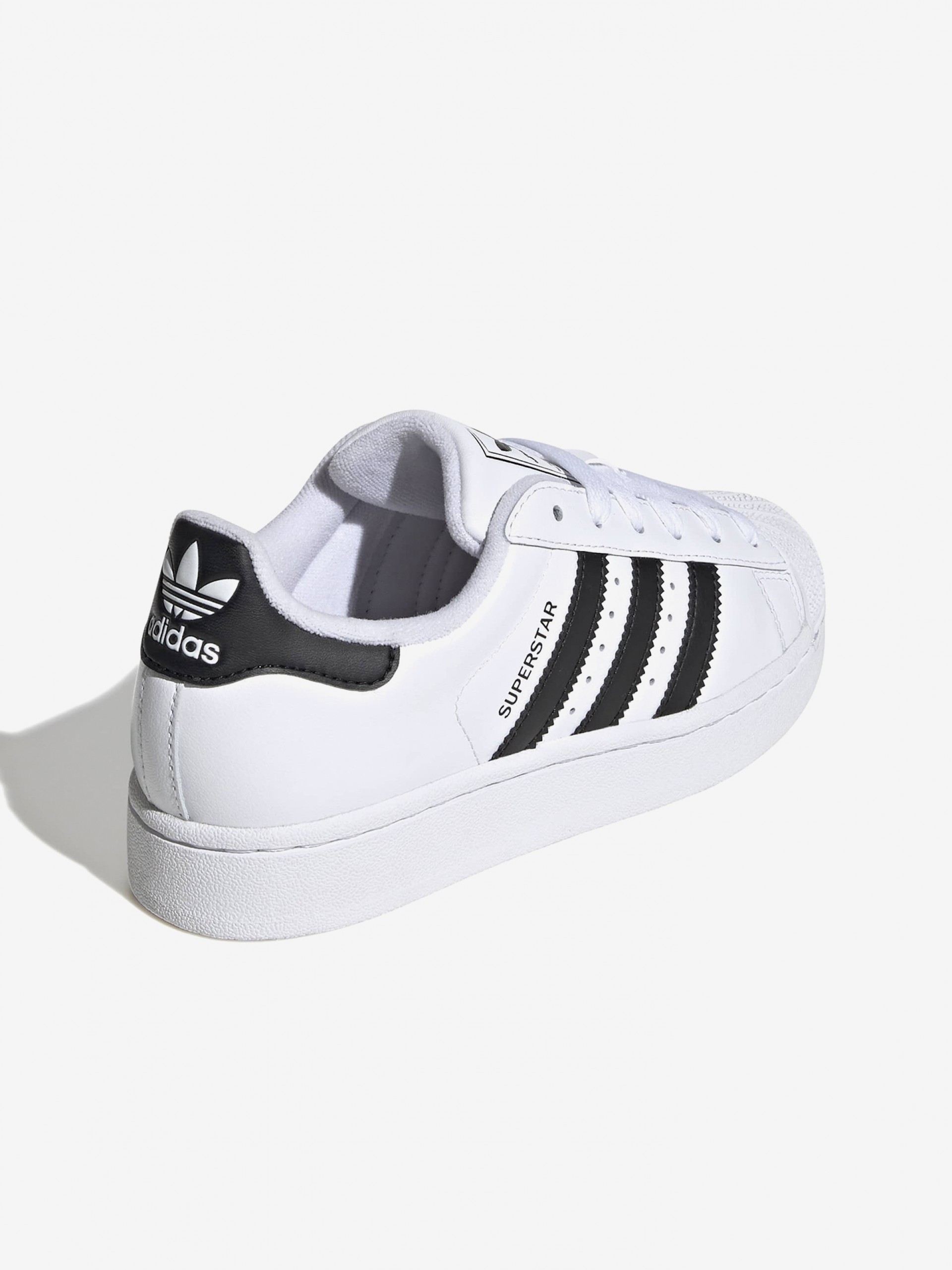 Sapatilhas Adidas Superstar II J Brancas e Pretas