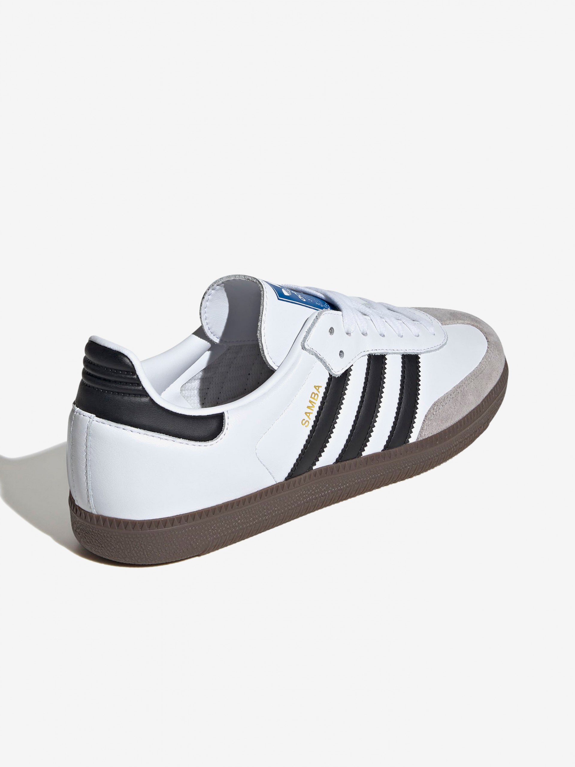 Adidas Samba OG White and Black Sneakers