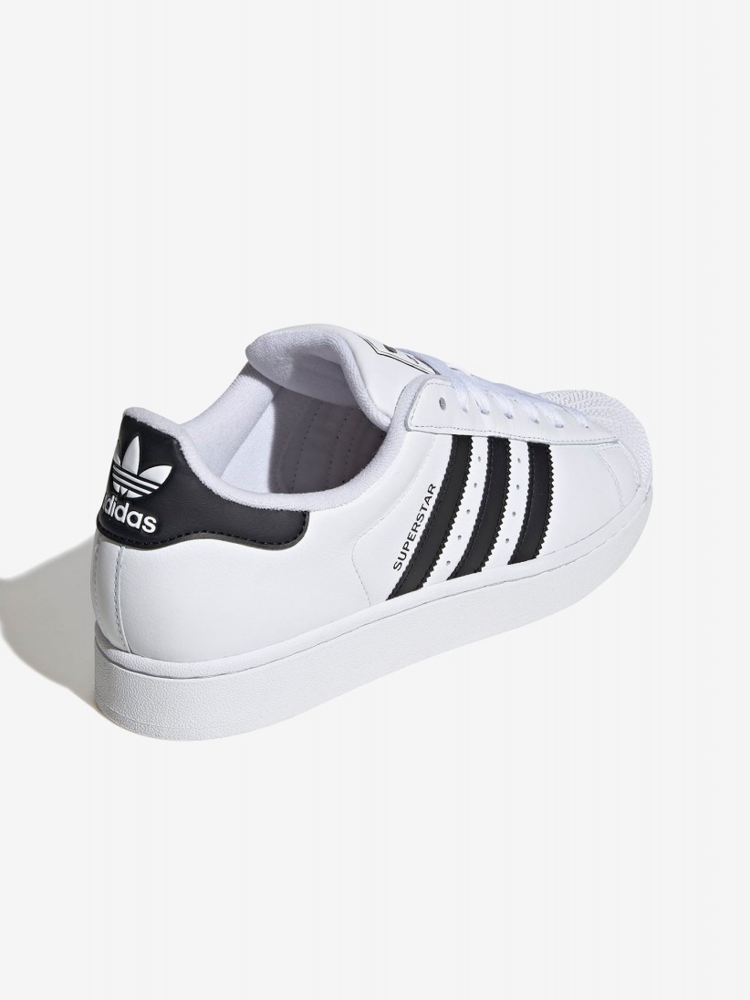 Sapatilhas Adidas Superstar II Brancas e Pretas
