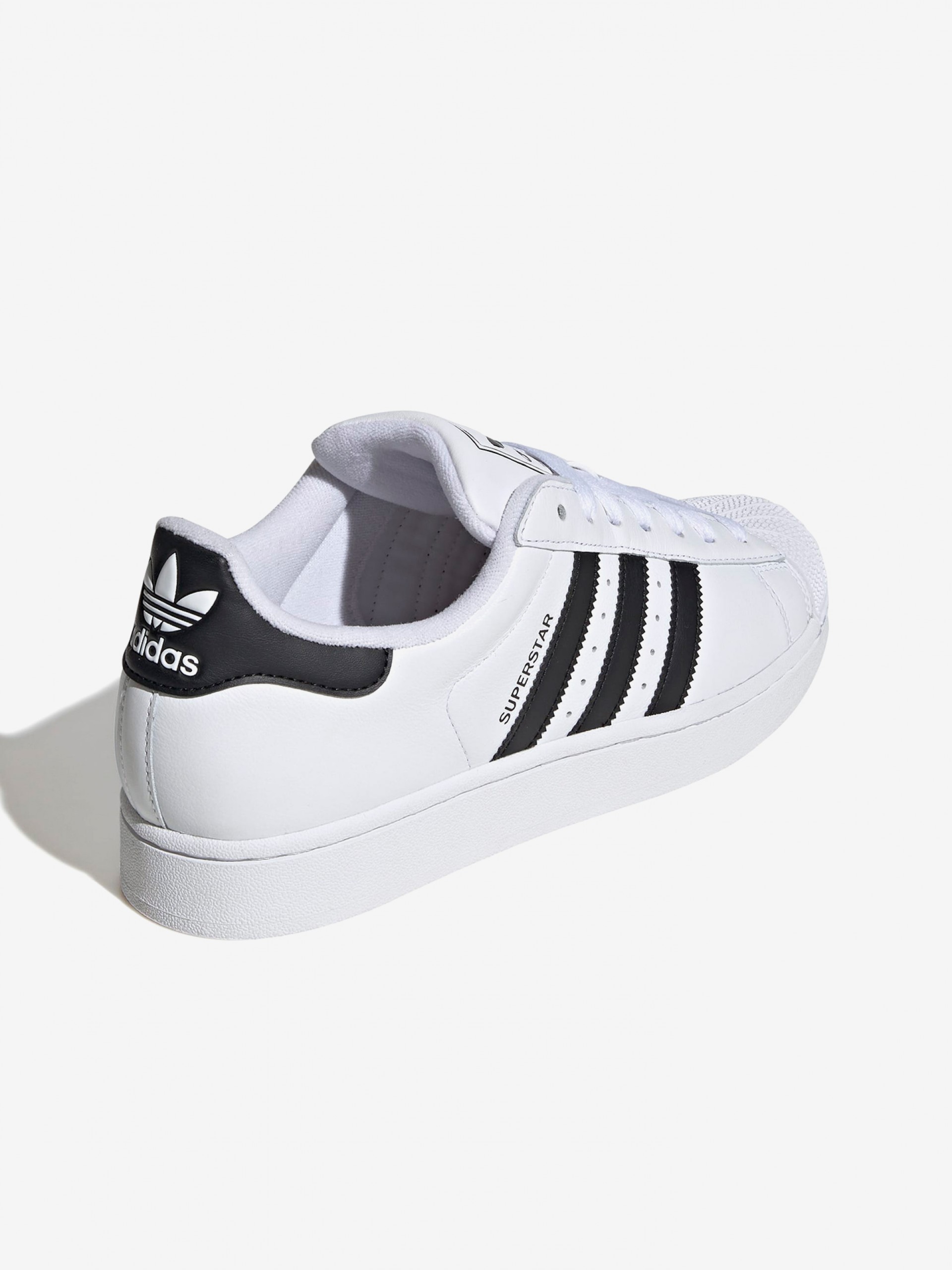 Sapatilhas Adidas Superstar II Brancas e Pretas
