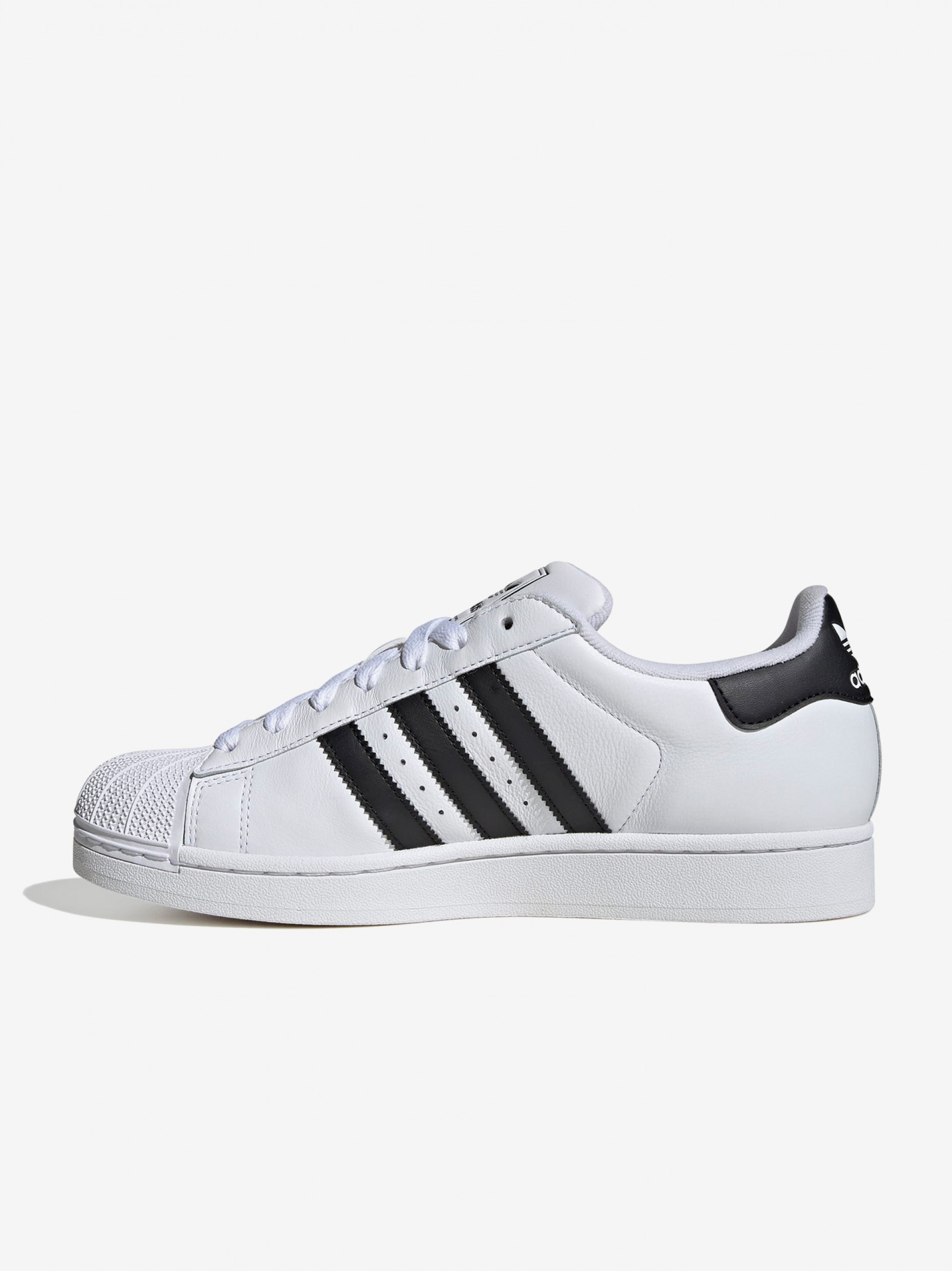 Sapatilhas Adidas Superstar II Brancas e Pretas
