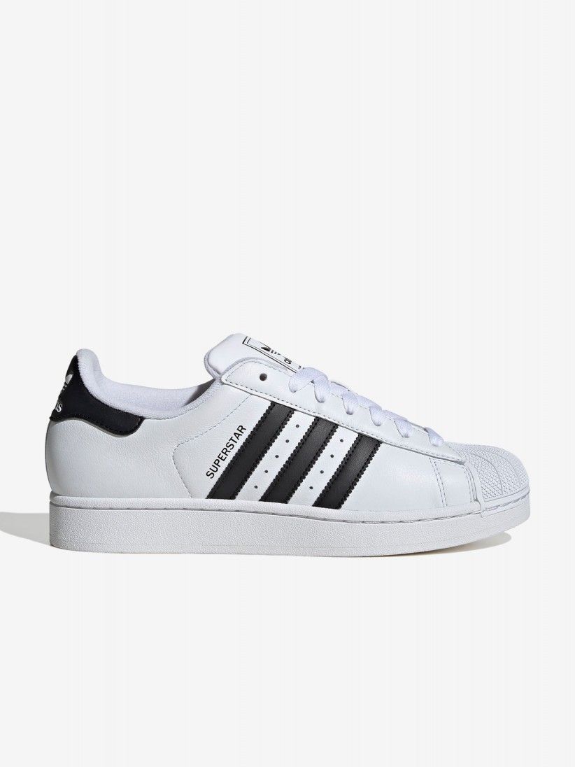 Sapatilhas Adidas Superstar II Brancas e Pretas
