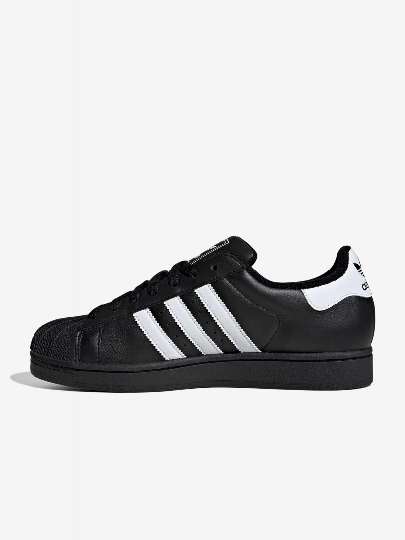 Sapatilhas Adidas Superstar II Pretas e Brancas
