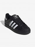 Sapatilhas Adidas Superstar II Pretas e Brancas