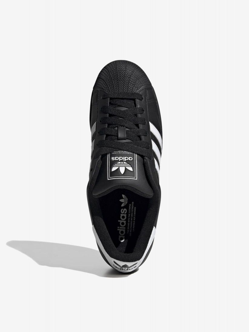 Sapatilhas Adidas Superstar II Pretas e Brancas