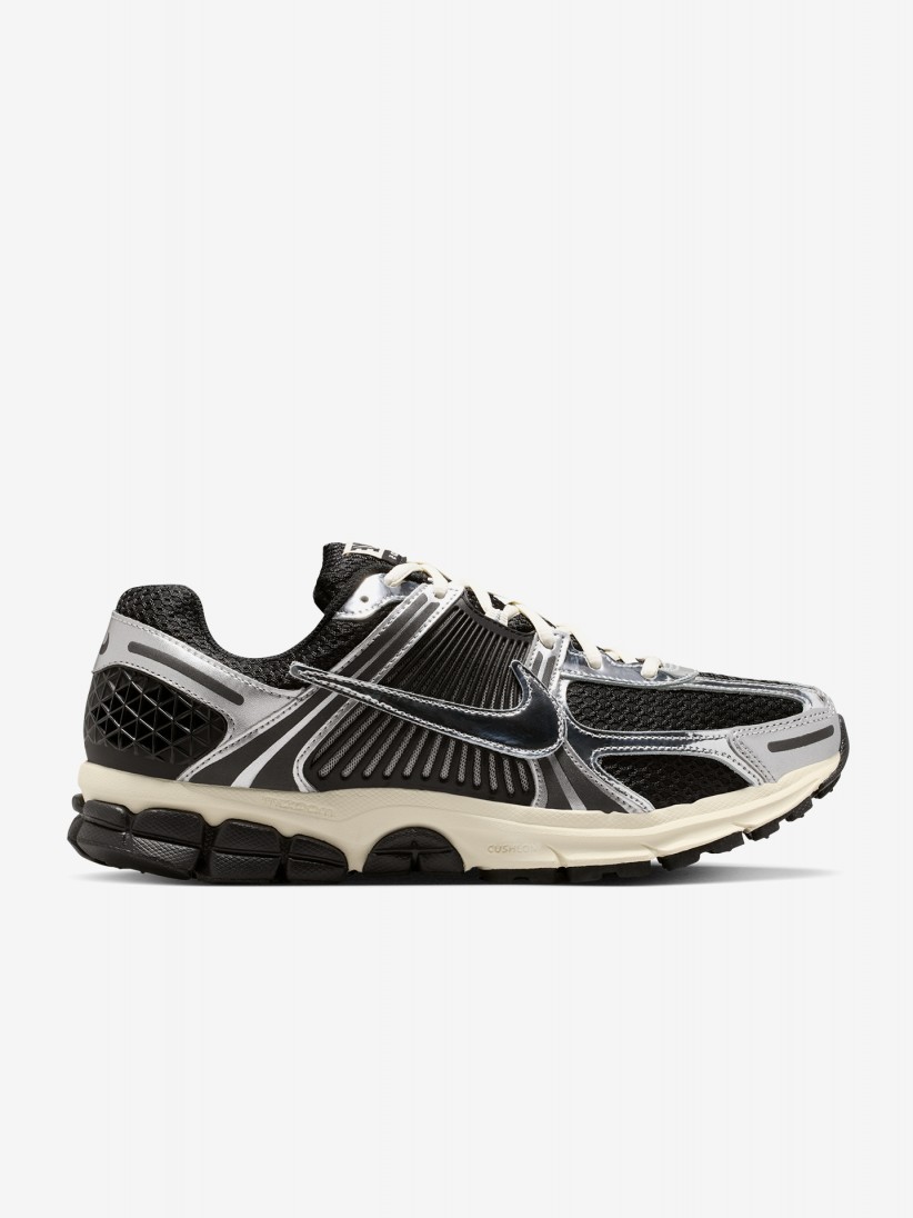 Sapatilhas Nike Zoom Vomero 5 Pretas e Prateadas Para Homem