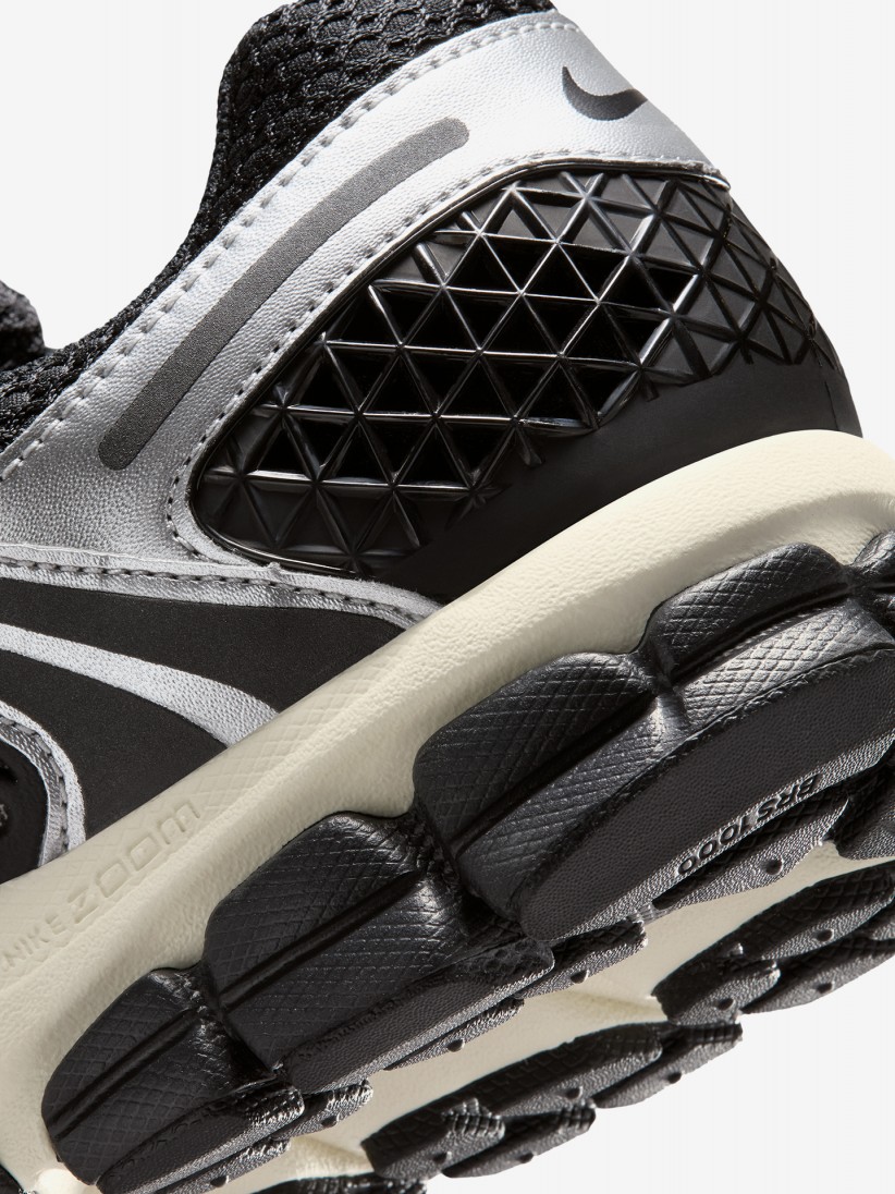 Sapatilhas Nike Zoom Vomero 5 Pretas e Prateadas Para Homem