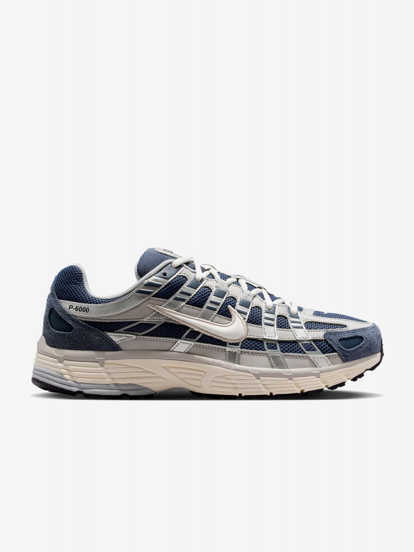 Nike P-6000 Blue and Grey Sneakers For Men