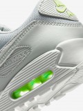 Nike Air Max 90 Grey and Green Sneakers For Men
