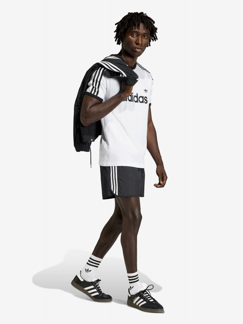 Adidas Sprinter Black and White Shorts