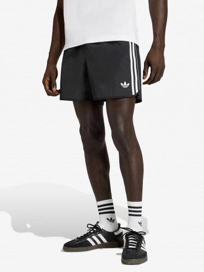 Adidas Sprinter Black and White Shorts