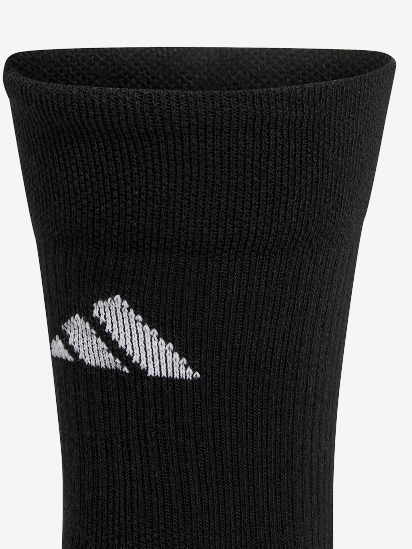 Adidas Grip Printed Cushioned Climacool Crew Black Football Socks