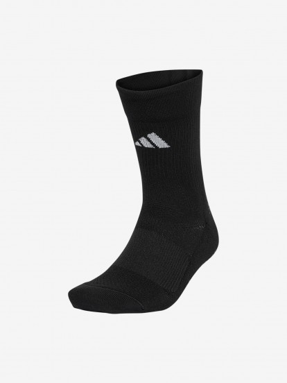 Adidas Grip Printed Cushioned Climacool Crew Black Football Socks