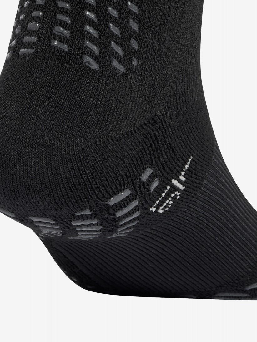 Adidas Grip Printed Cushioned Climacool Crew Black Football Socks