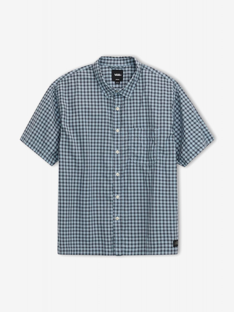 Vans Larkspur Blue Chequered Pattern Shirt