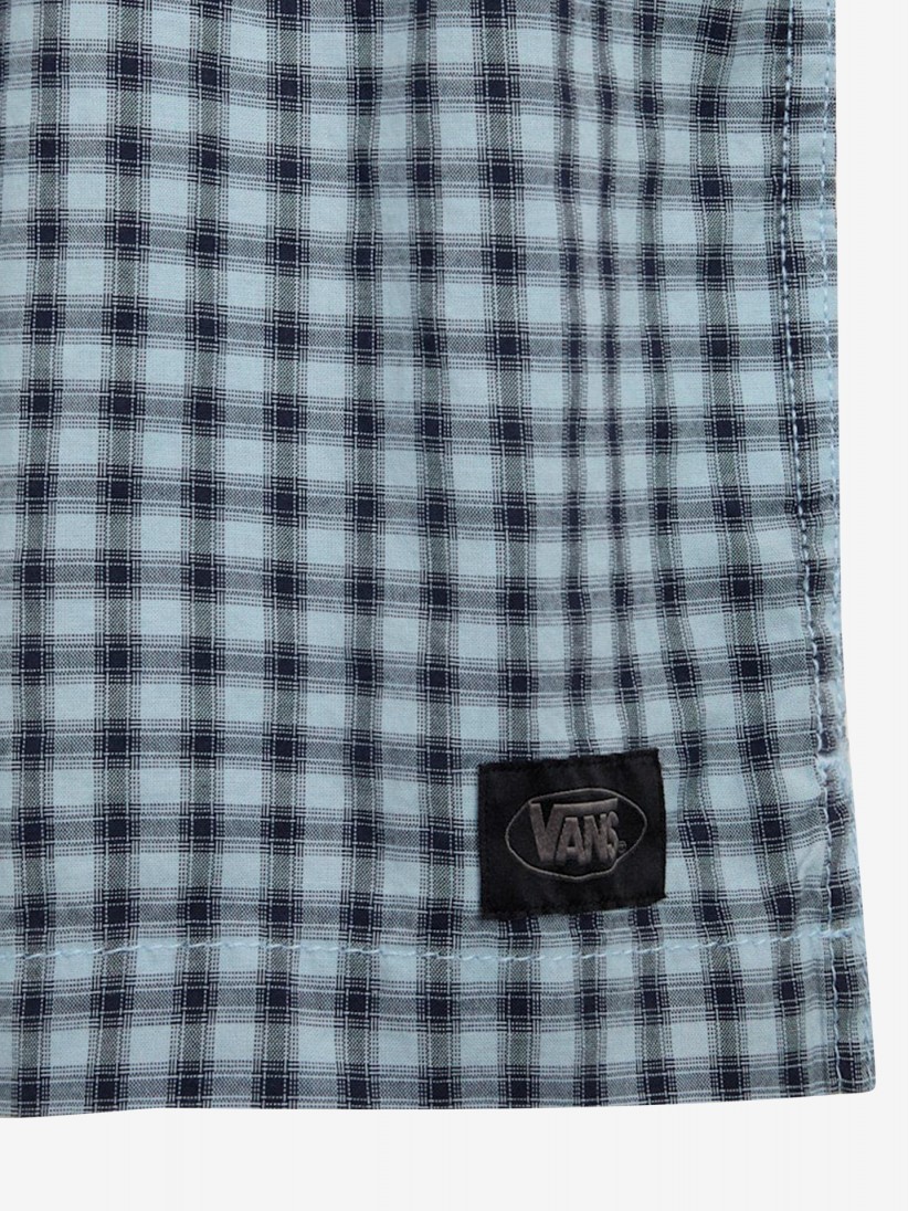 Vans Larkspur Blue Chequered Pattern Shirt