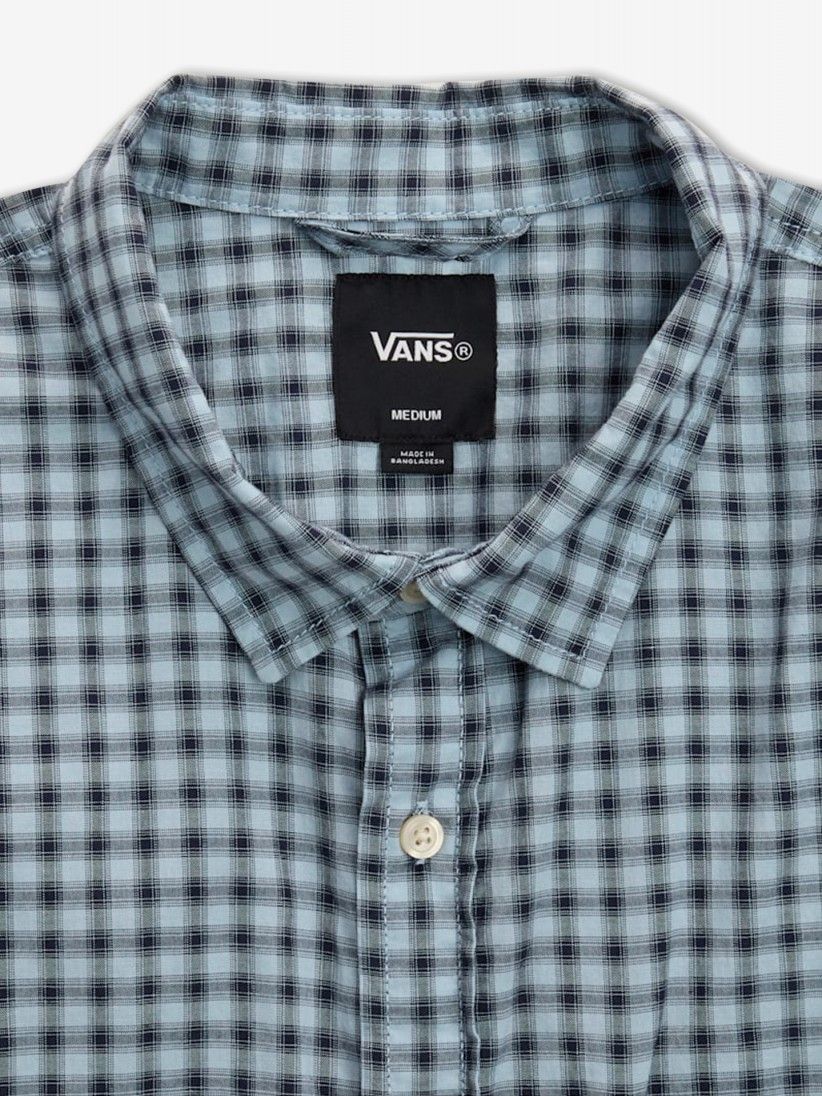 Vans Larkspur Blue Chequered Pattern Shirt