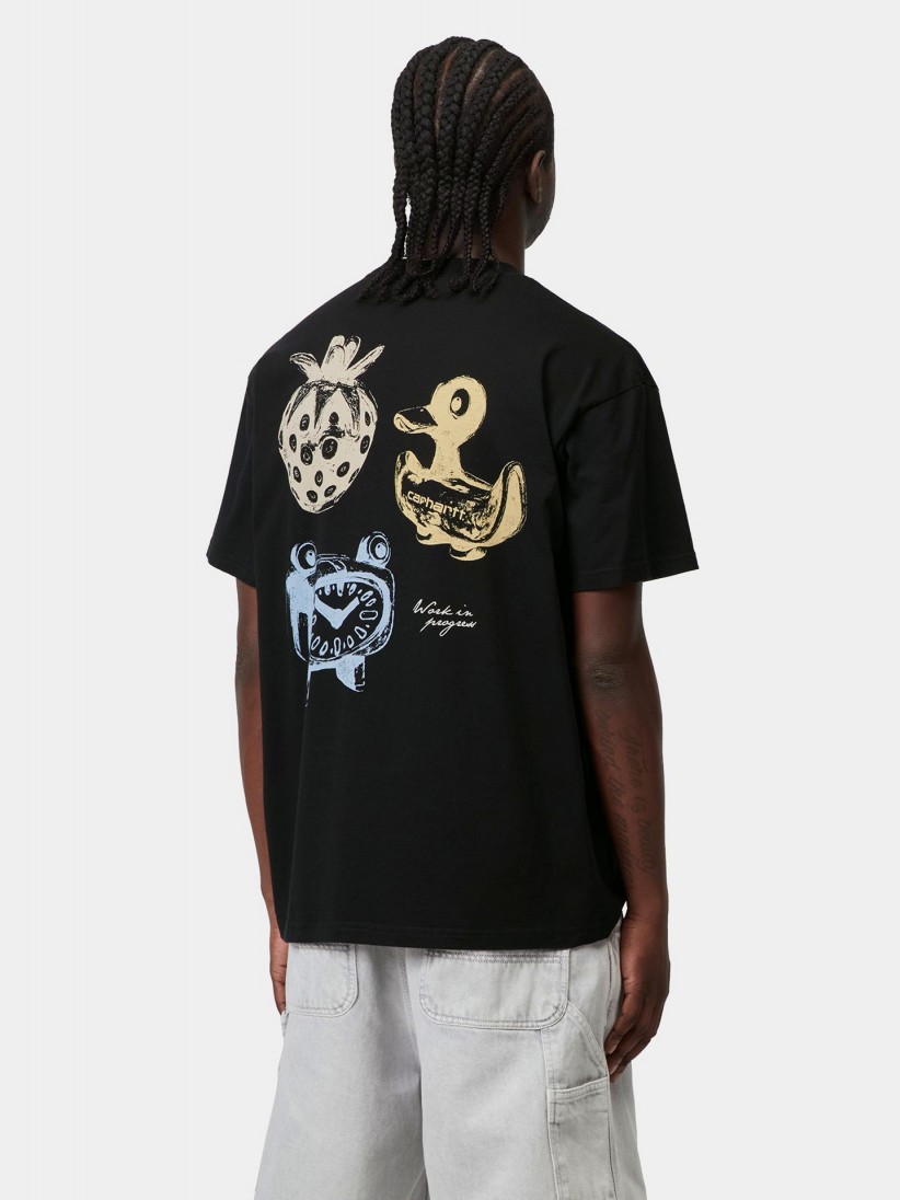 T-shirt Carhartt WIP Forma Preta