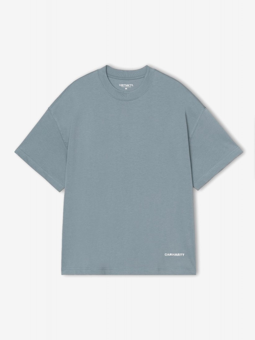 Camiseta Carhartt WIP Link Script Azul