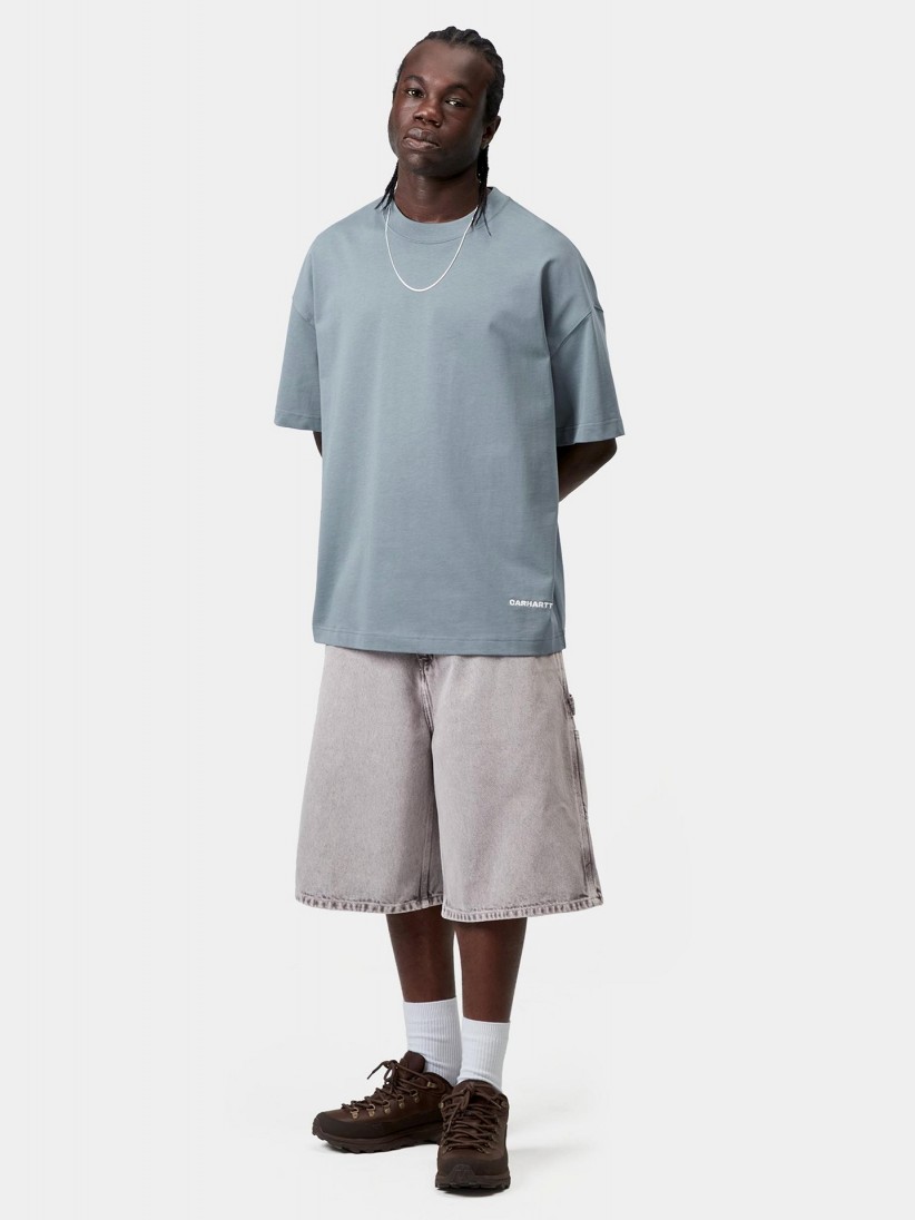 Camiseta Carhartt WIP Link Script Azul