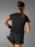 Camiseta de Running Adidas Adizero Essentials W Negra