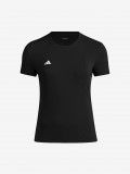 Camiseta de Running Adidas Adizero Essentials W Negra