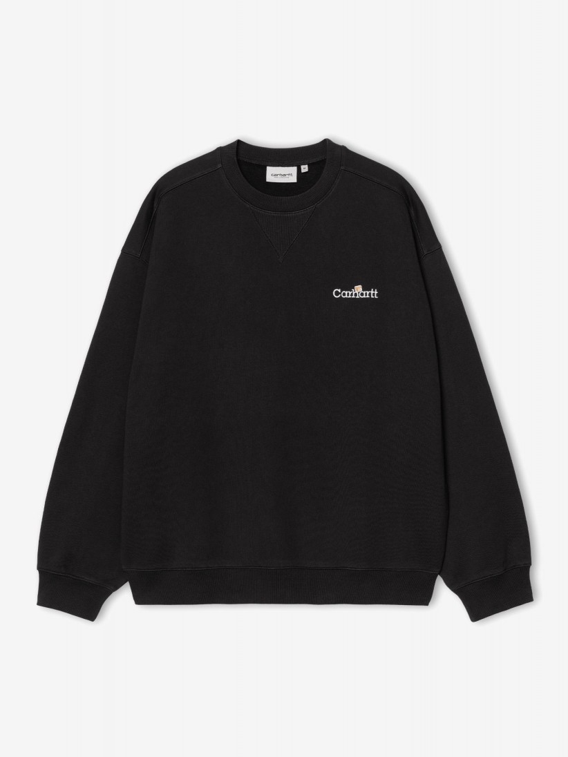Carhartt WIP Label Black Sweater