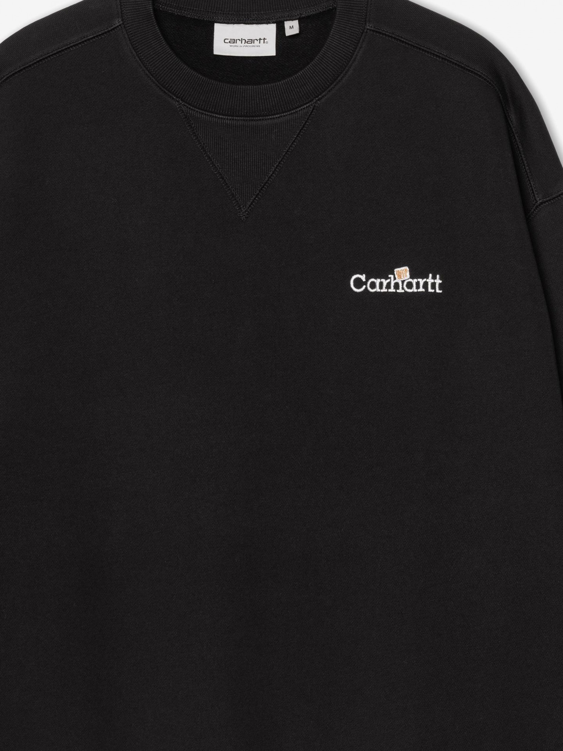 Carhartt WIP Label Black Sweater