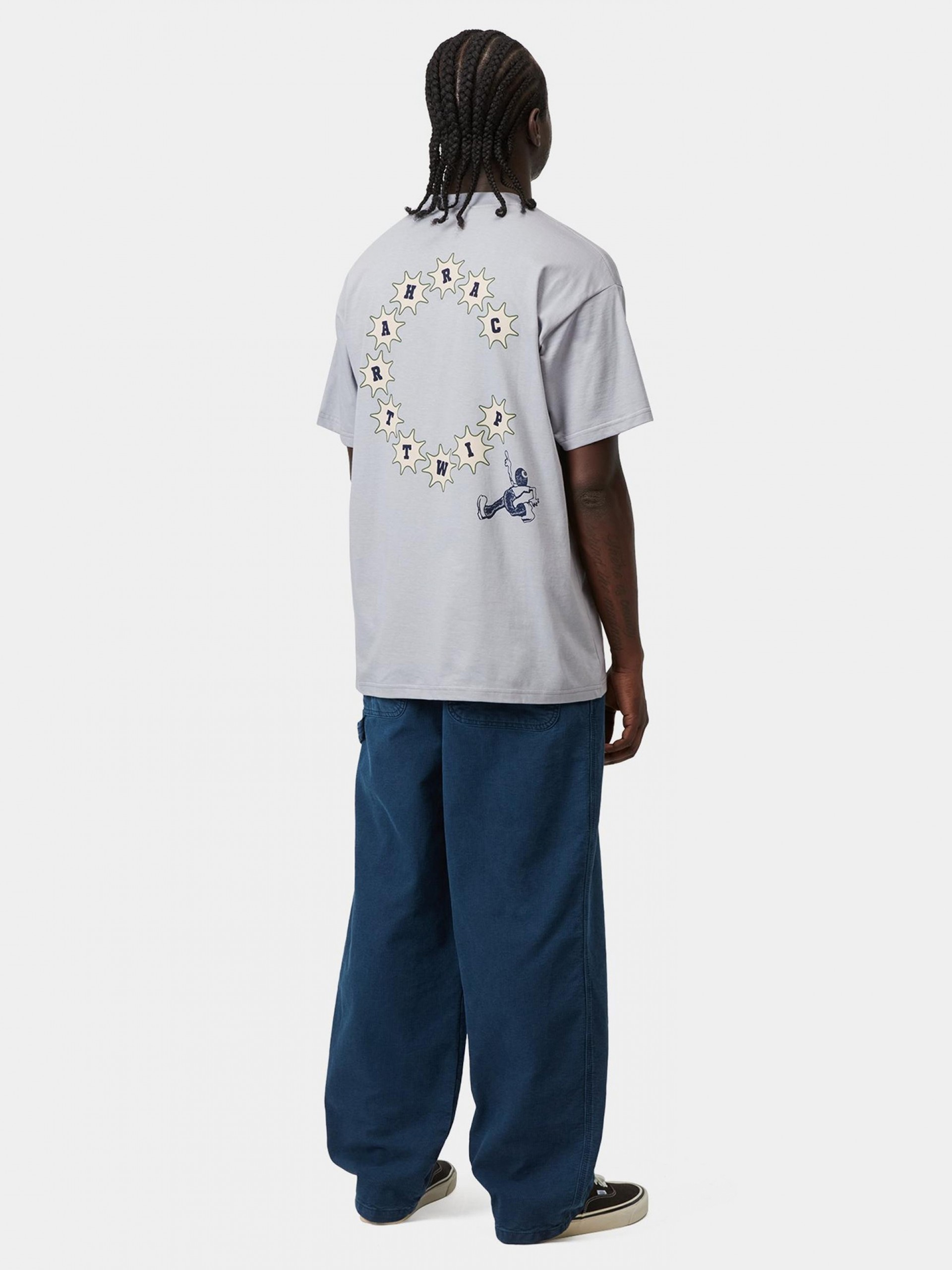Camiseta Carhartt WIP C Trip Gris