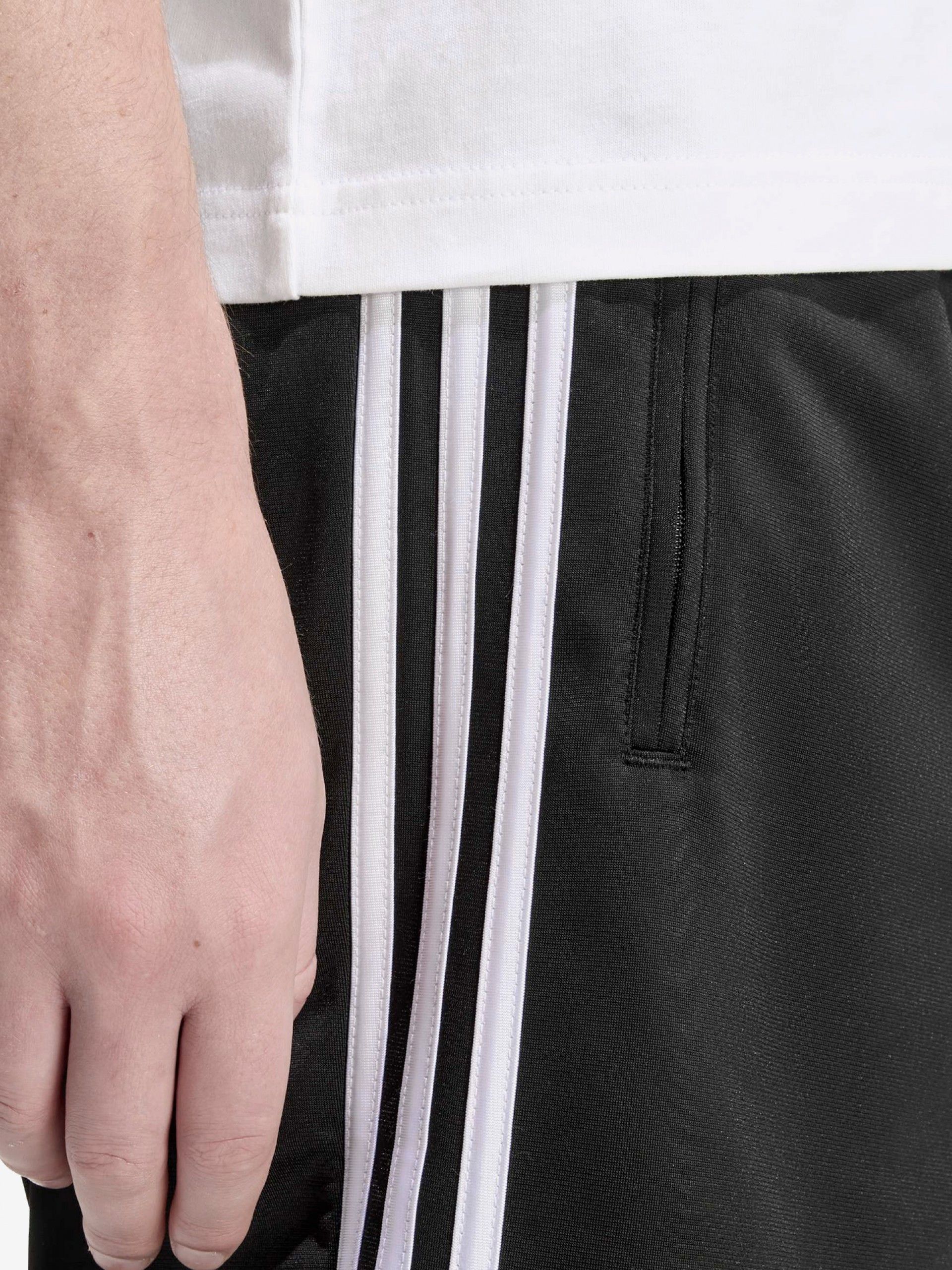 Adidas Firebird Black and White Shorts