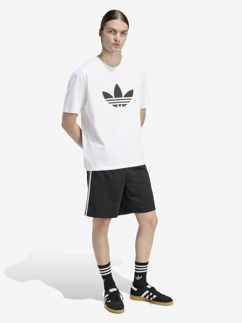 Adidas Firebird Black and White Shorts
