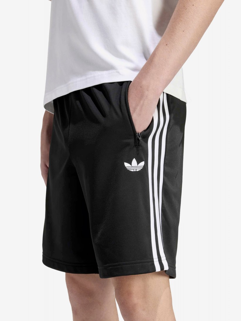 Adidas Firebird Black and White Shorts