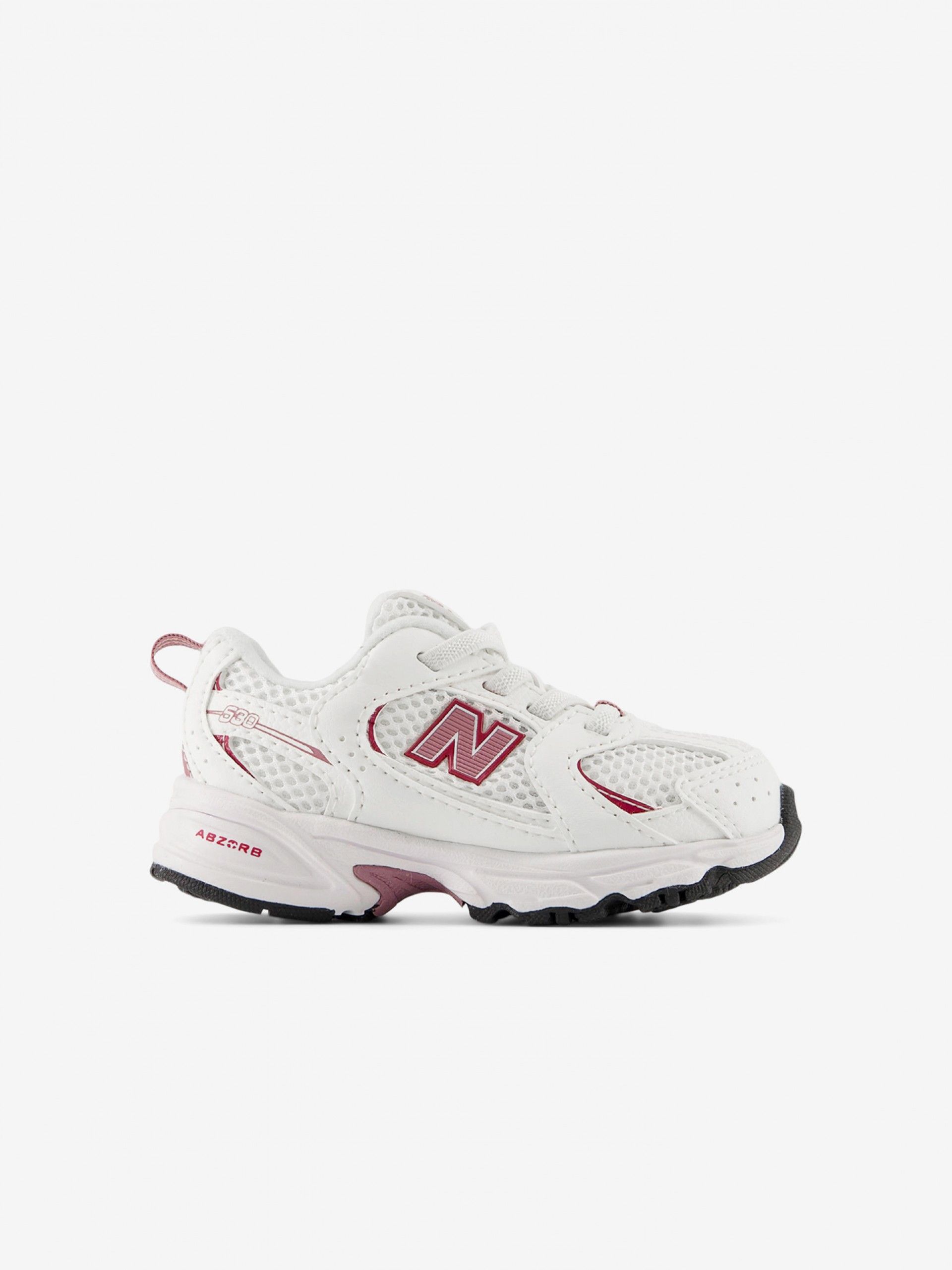 Sapatilhas New Balance 530 V1 Brancas e Bordeaux