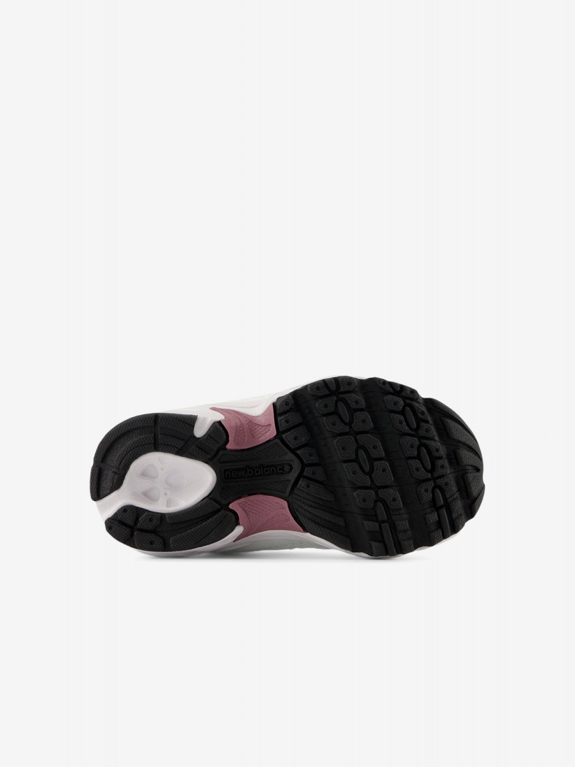 New Balance 530 V1 White and Burgundy Sneakers