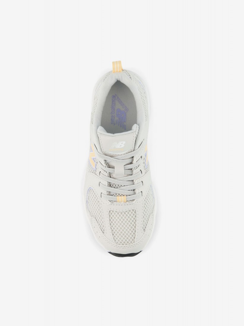 New Balance P530 V1 Grey and Yellow Sneakers