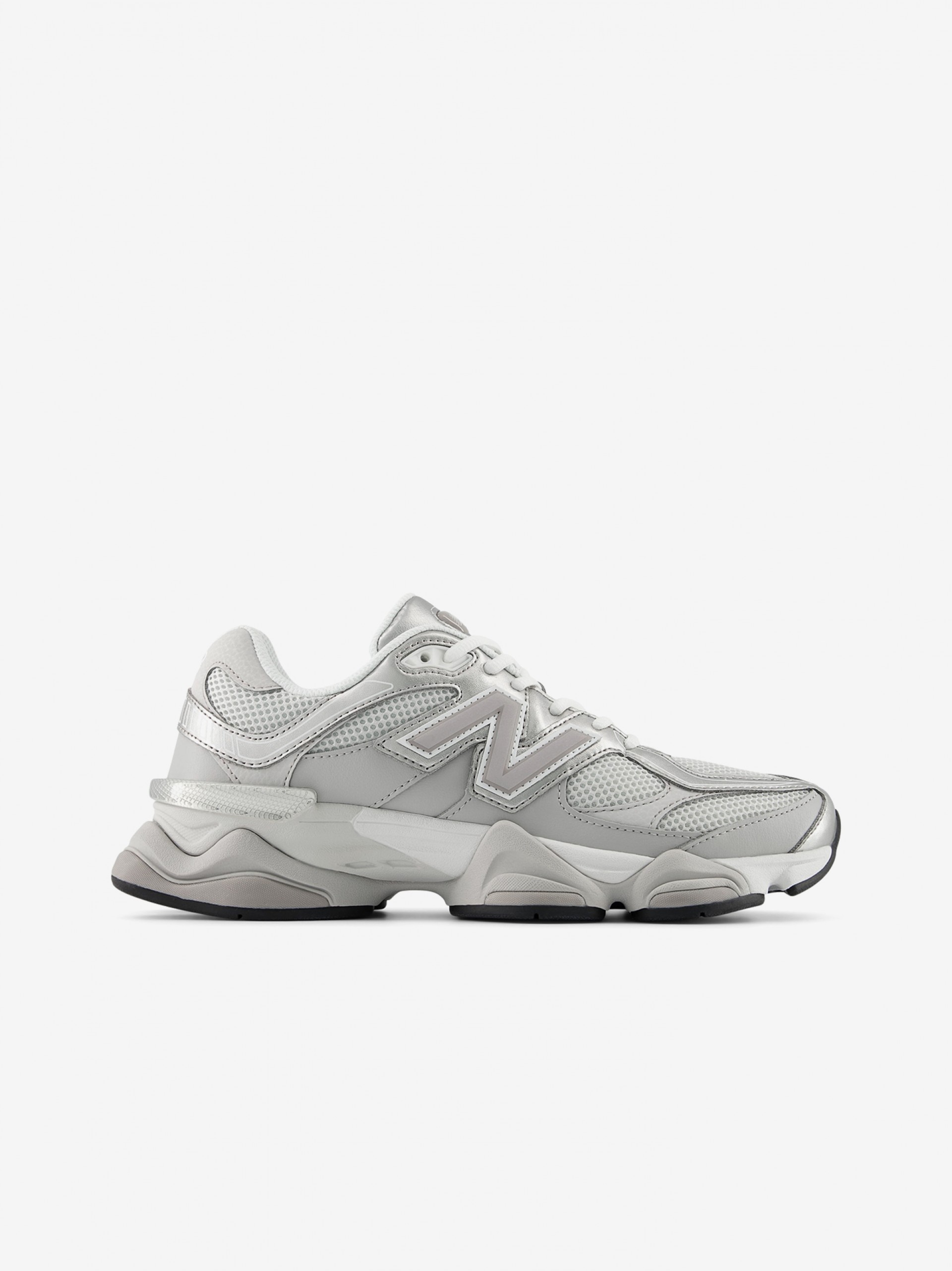 Sapatilhas New Balance P9060 V1 Cinzentas, Prateadas e Brancas