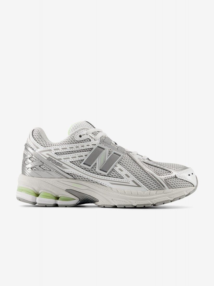 New Balance G1906 V1 White and Silver J Sneakers