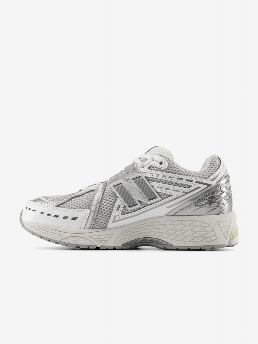 New Balance G1906 V1 White and Silver J Sneakers
